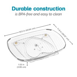 Polder 16-Inch EZ-Reach Rotating Storage Tray