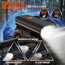 ZUMECA Luz Trasera de Bicicleta, Luces Lampara Trasera de Agua LED Resistente para Bicicleta con Control Remoto Inalámbrico, Luz de Giro y Luz de Advertencia Impermeable y Recargable para Bici