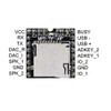 MV ELECTRONICA MODULO MP3 Micro SD para ARDUINO SOPORTA MP3/WMA/WAV