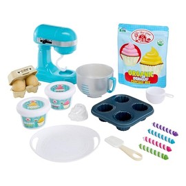 Little Tikes Creative Chefs Kit de Panadero - Con arena de juego Make-It! Mix, 18 accesorios, set de panadero realista para juegos de imitación, para 