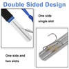Hook File Sharpener Fishing 2PCS Precision V-Groove Dart Sharpener -
