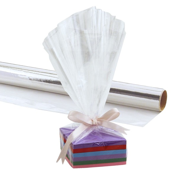 Amerifilm Hygloss Cellophane Roll, 20 in X 25 ft, Clear