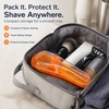 Portable Razor Storage Case for Travel – Ventilated Plastic Shaver