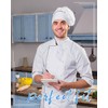 JUKOTA Pack of 2 Men's Triangular Welding Scarf for Chefs,