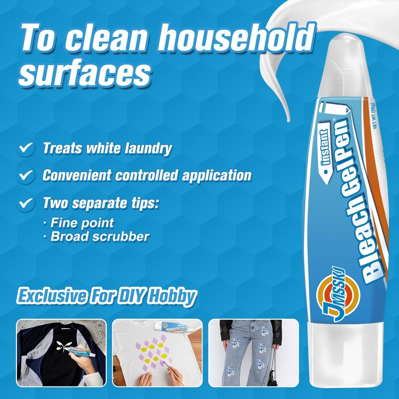 Bleach Pen, Bleach Pen For Clothing, Stain Remover Pen, Mold