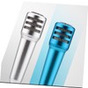 SUPVOX 3pcs Mini Headphones for Mobile Devices Portable Silver Mic