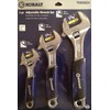 Kobalt 3-piece Adjustable Wrench Set