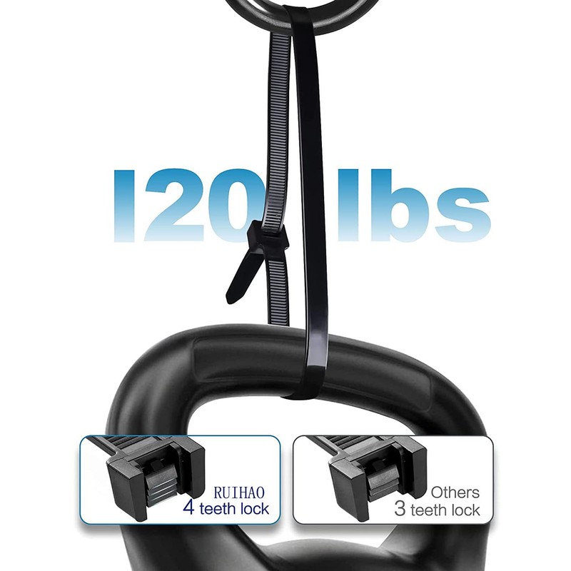Large zip ties 18 inch black Extra long cable ties