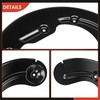 A-Premium Front Driver Side Brake Dust Shield Compatible with Ford