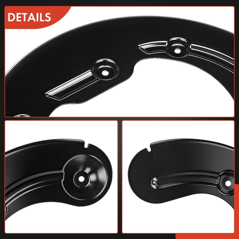A-Premium Front Driver Side Brake Dust Shield Compatible with Ford
