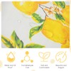 SITAKE 140cm Diameter Round Tablecloth, Polyester Wipeable Circular Table Cover,