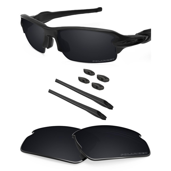 BlazerBuck Polarized Replacement Lenses & Sock Kit for Oakley Flak