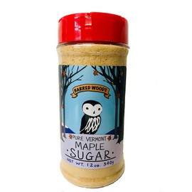 Pure Vermont Maple Sugar - 12 oz Jar - Barred Woods Maple