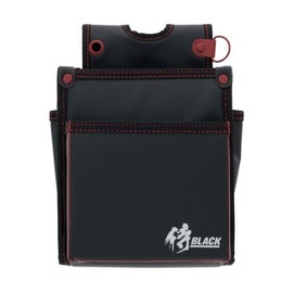 Samurai Black 806024064 Thin Electric Waist Bag, 2 Tiers SRBT-12