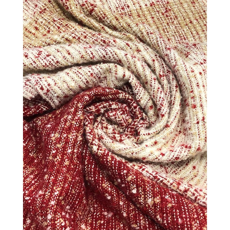 Wrapables® Warm Fall and Winter Infinity Scarf, Red