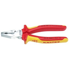 Draper Knipex 49168 180mm Fully Insulated High Leverage Combination Pliers