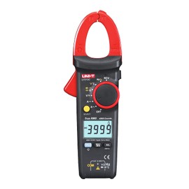 UNI-T Clamp Meter UT213C AC DC Amp Meter Clamp Multimeter Tester 400A TRMS Auto Ranging 4000 Counts HVAC Voltmeter Frequency Ohmmeter Capacitor Tester Temperature Continuity Tester Diode