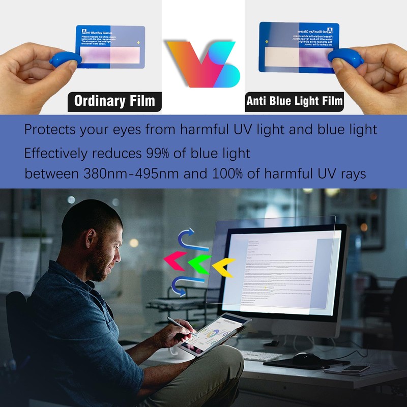 KEANBOLL 23 Inch 16:9 Computer Anti Blue Light Screen Filter