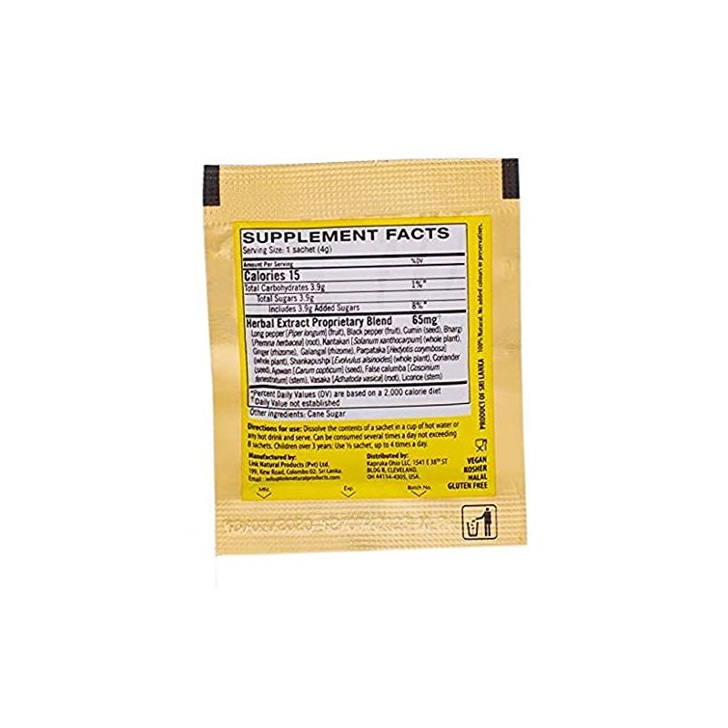 Samahan Ayurveda Herbal Tea Tea 100 Packets