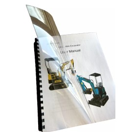 universal 1-Ton Mini Excavator Compact Track Hoe AGT QH12 Operation & Maintenance Manual
