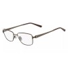 Flexon NEW FLEXON LANA 210 Brown Flexible Titanium Eyeglasses 55/17/135
