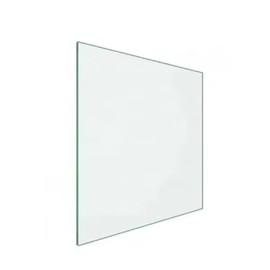 Virelix Virelix 20" Square Tempered Glass Table Top, Clear Surface 1/4" Thick Flat Polished Edge for Furniture Protection Patio Dining Coffee End Tables (20 inch)