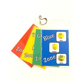 Self Regulation Zones Travel Cards Help identify feelings and work through Emotions and Reactions. Perfect for on the go with their spillproof waterproof design