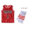 LOLANTA Girls Hip Hop Dance Clothes Kids Jersey Sequin Dress