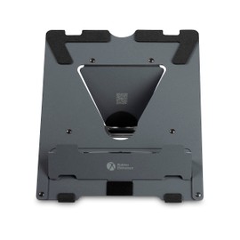 BakkerElkhuizen Ergo-Q 160 Laptop Stand, 5 Height Settings, Lightweight, Dark Grey