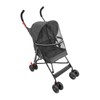 Pet Stroller with Wheels, Foldable Pet Travel Carrier for Small