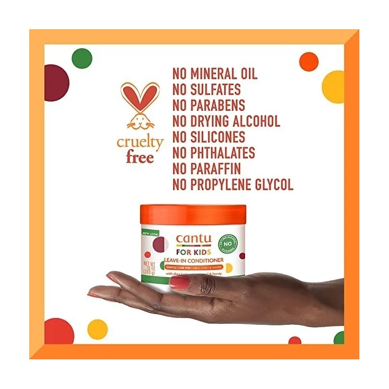 Cantu Kids Crema De Peinar Para Cabello Rizado 283gr
