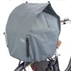 FINO FN-RE-01 Electric Assist Bicycle Basket Cover, Rear Use, Khaki