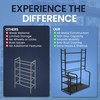 DECORDEEP Disc Golf Storage Rack – Disc Golf Organizer with