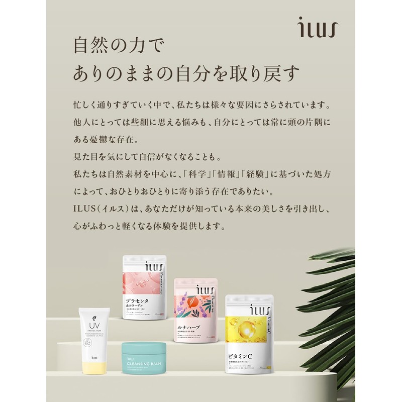 ILUS Sunscreen Cream UV Cream SPF50+/PA++++ Waterproof Face Body Full