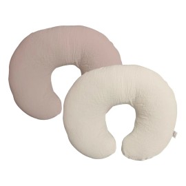 Funda De Almohada De Lactancia Muselina De Algodón Funda Ext