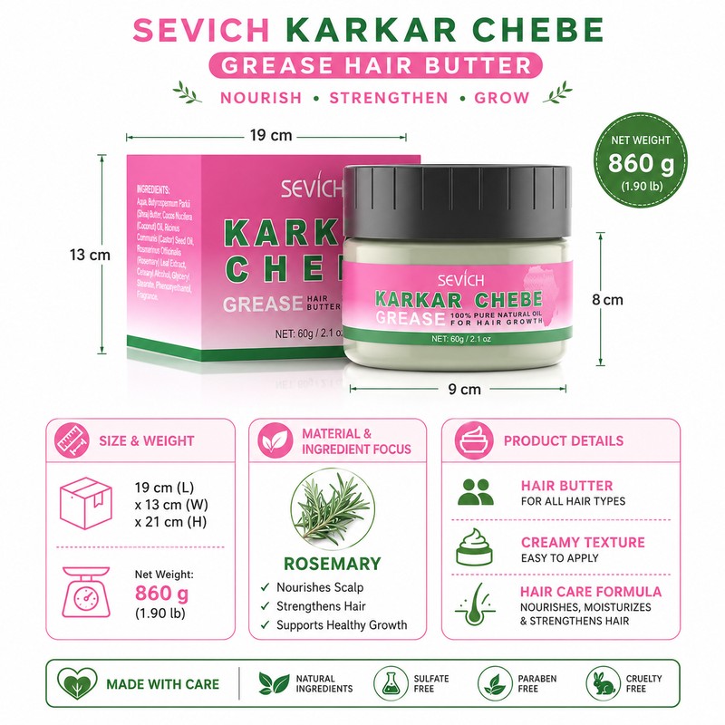 Hair Butter for Dry & Damaged Hair – Rosemary Chebe