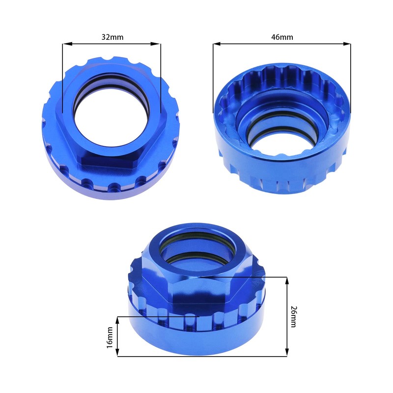 Be In Your Mind Bicycle Chainring Lock Ring Adapter Removal