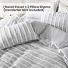 ROSE&RISY Tufted Queen Duvet Cover Set, 3 Pieces Soft &