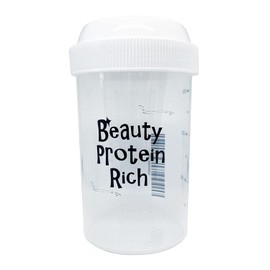 Beauty Protein Rich Original Shaker Bottle with Memory, Small 10.1 fl oz (300 ml), 1 Piece, Replacement Diet Shake, Cute Size