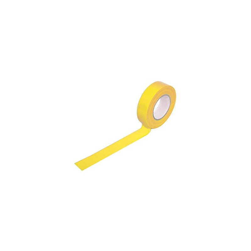 MERCURY ETYP8 19mm x 20m Electrical PVC Yellow Tape