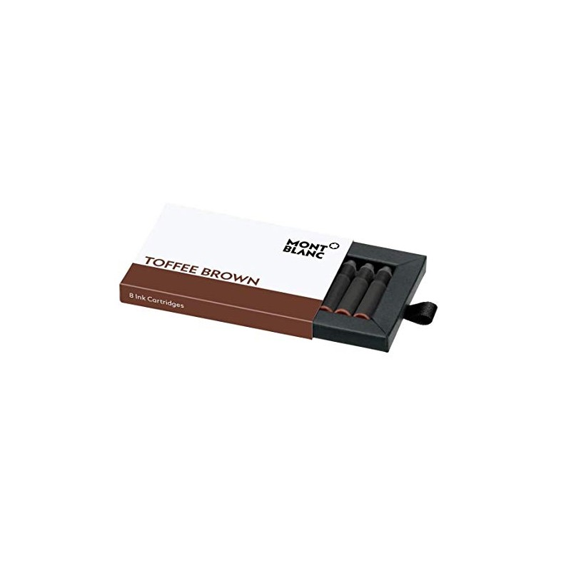 Montblanc INK CART TOFFEE BROWN 1PACK=8CART PF BRAND