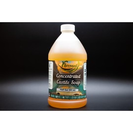 Liquid Castile Soap Gel, Eco-Friendly Multipurpose Cleaner, Concentrated Gel Castile Soap Liquid Unscented With Non-Toxic Formula, Phosphate Free (1/2 Gallon)