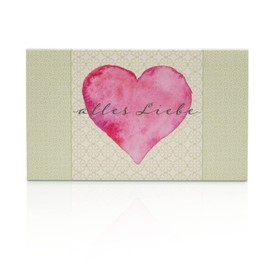 Naturkosmetik Geschenkset Alles Liebe, 3 Handcremes mit Bio-Ölen in Reisegrößen im zauberhaften Geschenkkarton