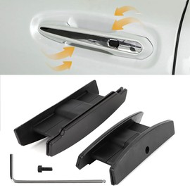 for Toyota Sienna 2021-2024 Automatic Rear Sliding Door Handle Protector Guard Covers (Pair) - New Plastic Upgrade with Installation Tool