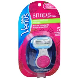Venus Gillette Venus Snap with Embrace Razor and Cartridge 1 EA