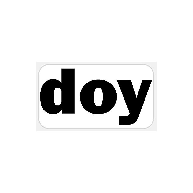 Doy 25 Pcs Stickers Pack 2.25 x 1.25 in Funny