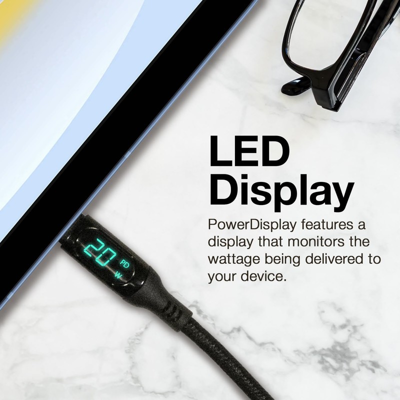 BoxWave Cable Compatible with Thinkcar Endoscope ES401 - PowerDisplay PD