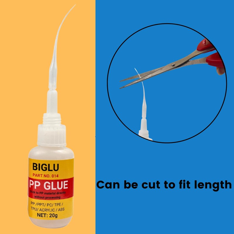600 Pieces Micro CA Glue Fine Tip Glue Applicator Plastic