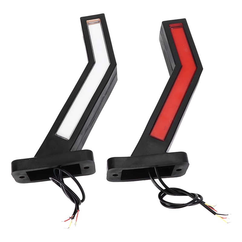 2pcs LED Side Marker Light IP67 Waterproof 12‑24V Indicator Lamp