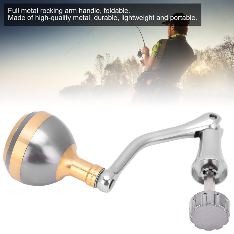 Folding Rocker Arm Spinning Reel Long Shot Fishing Reels Accessories